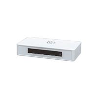 Manhattan Fast Ethernet Switch (kunststof behuizing, desktopformaat, IEEE 802.3az (Energy Efficient Ethernet)) wit 5-poort Gigabit Ethernet Switch wit - thumbnail