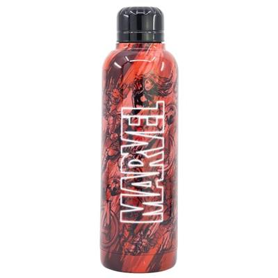 Marvel Water Bottle Marvel Pattern