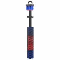 VidaXL Vee borstels verstelbaar rood en blauw 84 x 10 x 91 cm pvc - thumbnail