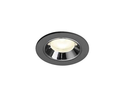SLV InbouwspotNuminos XS zwart/chroom 4000K - 55gr - 1009315