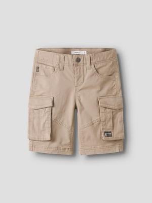 Name it zomer short jongens - cargo - taupe - Nkmryan - thumbnail