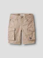 Name it zomer short jongens - cargo - taupe - Nkmryan - thumbnail