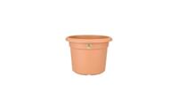 Elho green basics cilinder bloempot 40 cm mild terra - thumbnail