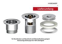 Kirchhoff DAV-2WK aftapkraan, chroom, 1 1/4" x 65 mm - 98807320 - thumbnail