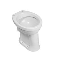 BWS Toiletpot Staand Verhoogd 6 PK Wit - thumbnail