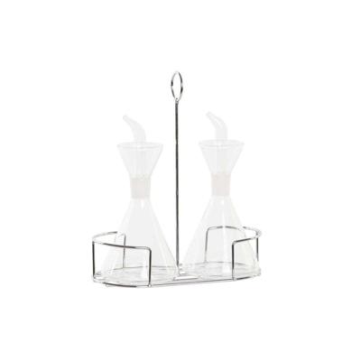 Olie en azijnset DKD Home Decor 200 ml 19,5 x 10 x 23,5 cm Metaal Transparant 2 Stuks Borosilicaatglas Olie en azijnset DKD Home Decor 200 ml 19,5 x 10 x 23,5 cm Metaal Transparant 2 Stuks Borosilicaatglas