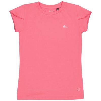Quapi Zomer shirt meisjes - roze - Faylen