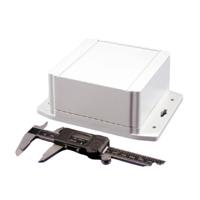 Hammond Electronics 1555NF42GY Universele behuizing 120 x 120 x 62 ABS Lichtgrijs 1 stuk(s) - thumbnail