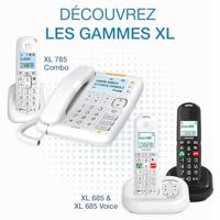 Draadloze telefoon Alcatel XL785 Wit - thumbnail