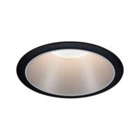 Paulmann 93407 Cole Coin Inbouwlamp LED 6 W Zwart, Zilver - thumbnail