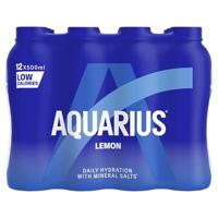Aquarius Lemon (12 x 500 ml) - thumbnail