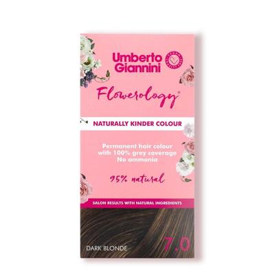 Umberto Giannini Flowerology Colour Naturally Kinder Colour 7.0 Dark Blonde