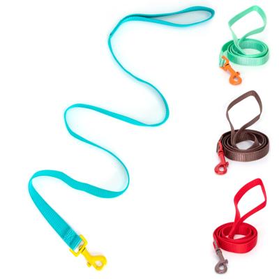 Nobleza Hondenriem - Nylon - Plat - Lengte 120 - Breedte 2 cm