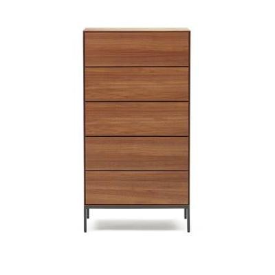 Kave Home Ladekast 'Vedrana' Walnoot, 114 x 60cm