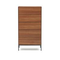 Kave Home Ladekast 'Vedrana' Walnoot, 114 x 60cm - thumbnail