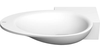 Clou First fonteinkom 38.8x24.6cm kraangat rechts Aluite Wit mat CL/03.10100 Clou First fonteinkom 38.8x24.6cm kraangat rechts Aluite Wit mat CL/03.10100