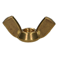 pgb-Europe PGB-FASTENERS | Vleugelmoer DIN 314 M 8 Messing | 100 st 000314MS000803 - thumbnail