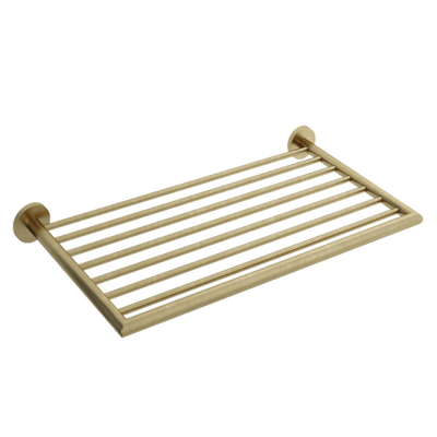 Hotbath Handdoekrek 57cm Geborsteld Messing PVD CBA24 Hotbath Handdoekrek 57cm Geborsteld Messing PVD CBA24