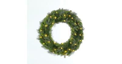 Fraser krans 60 cm met warm LED kerstboom Holiday Tree - Holiday tree