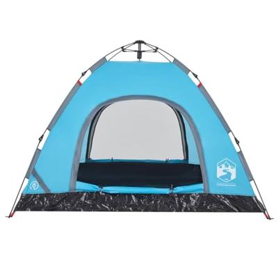 VidaXL Tent 3-persoons snelontgrendeling blauw VidaXL Tent 3-persoons snelontgrendeling blauw
