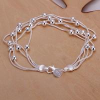 925 zilveren vergulde sieraden mode armband - thumbnail