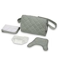 Poppen Verzorgingstas - Corduroy Mint - thumbnail