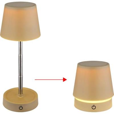 Globo Moderne tafellampCarlos zand bruin oplaadbaar - 58446S