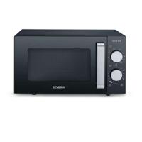 Severin MW 7762 Magnetron Zwart, RVS 800 W Grillfunctie - thumbnail