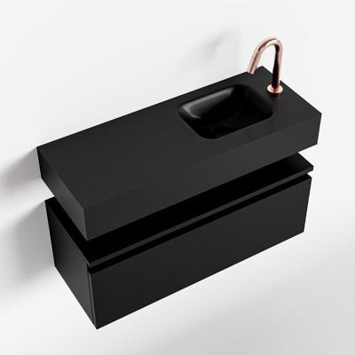 MONDIAZ ANDOR 80cm toiletmeubel urban. LEX 80cm wastafel urban rechts 1 kraangat MONDIAZ ANDOR 80cm toiletmeubel urban. LEX 80cm wastafel urban rechts 1 kraangat