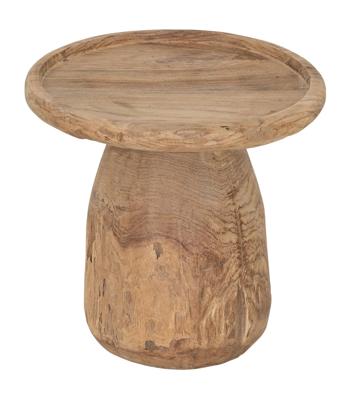 MUST Living Bijzettafel 'Tambora' Teakhout, Ø50cm