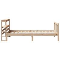 Bedframe zonder matras massief grenenhout 75x190 cm - thumbnail