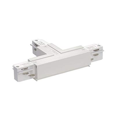 Eutrac 1001519 230V-railsysteemcomponenten T-verbinder T-Verbinder Erde rechts, weiss Verkeerswit