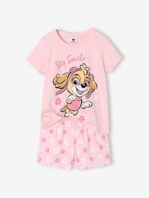 Pyjamashort meisjes korte mouwen lichtroze Pyjamashort meisjes korte mouwen lichtroze