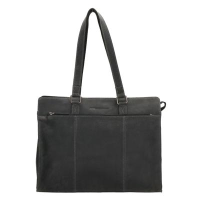 Hide & Stitches Idaho Laptopbag 15,6 inch-Black