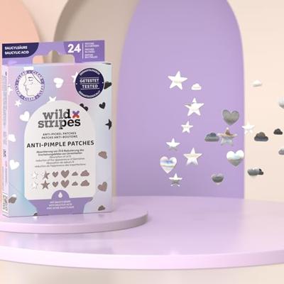 Wild Stripes Pleister Anti-Pimple Patches Holo Clear