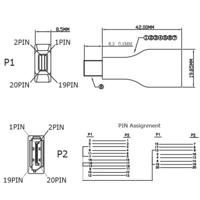 Techly IADAP DP-MDP video kabel adapter DisplayPort Mini DisplayPort Wit - thumbnail