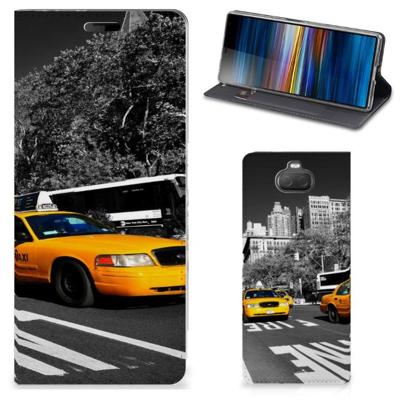 Sony Xperia 10 Book Cover New York Taxi Sony Xperia 10 Book Cover New York Taxi