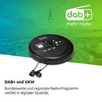 TechniSat Digitradio CD 2GO BT DAB radio Zwart - thumbnail