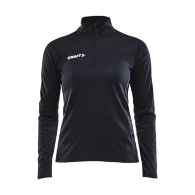Craft 1905625 Progress Halfzip Tee LS W - Black/Black - L