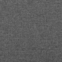 Hoofdbord LED 144x7x78/88 cm stof donkergrijs - thumbnail