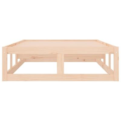 Bedframe massief hout 75x190 cm Bedframe massief hout 75x190 cm