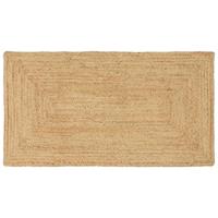 Tapijt Beige 80 x 150 cm Jute - thumbnail