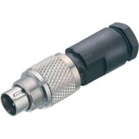 binder 99 0401 00 02-20 Kabelstekker Stekker, recht Totaal aantal polen: 2 Serie (ronde connectoren): 712 1 stuk(s) - thumbnail