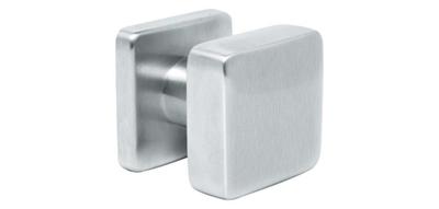 Voordeurknop QUADRA rvs mat