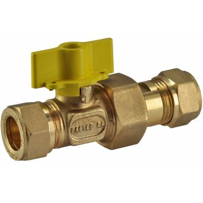 Wiesbaden Riko Gaskogelkranen 15 mm knelx15 mm knel