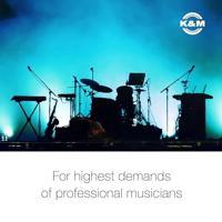 K&M 11960 Orkest muzieklessenaar zwart - thumbnail