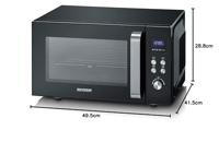 Magnetron met Grill Severin 7763 25L 900 W Zwart - thumbnail