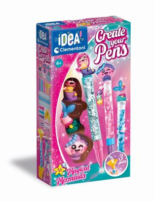 Clementoni idea maak je eigen pennen - magical mermaids - thumbnail