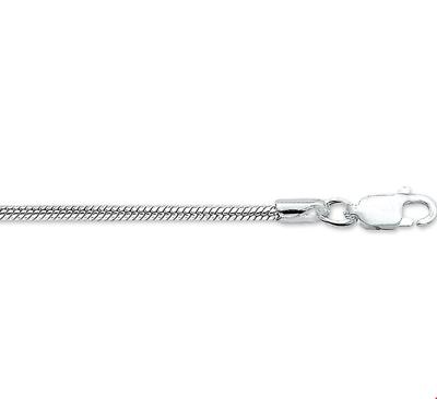 Huiscollectie Zilveren Ketting Slang Rond 2 mm x 42 cm Huiscollectie Zilveren Ketting Slang Rond 2 mm x 42 cm