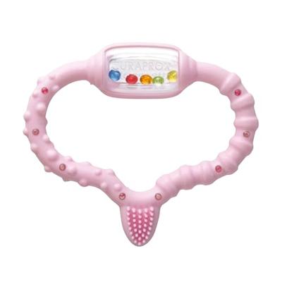 Bijtring roze 1 Stuks